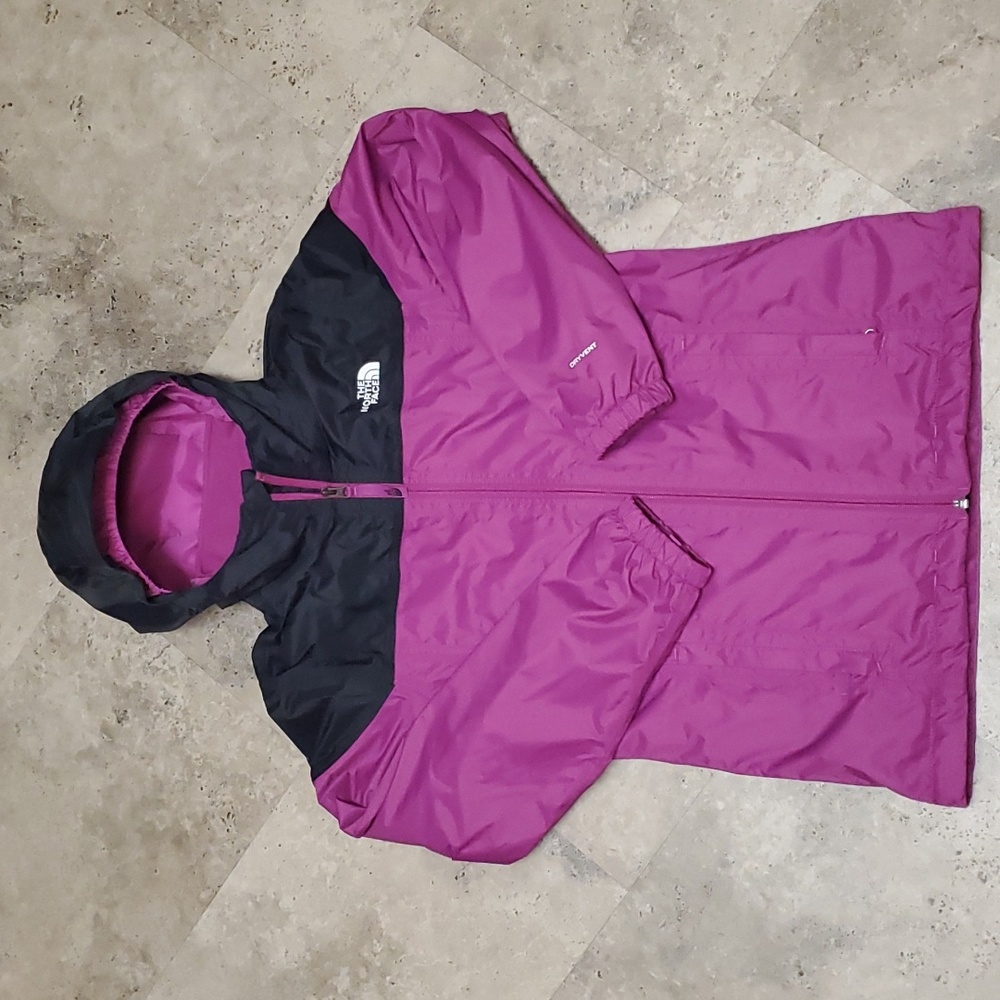 Girl northface dry vent with fleece liner large 14/16 NWOT